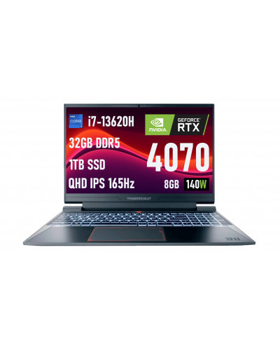 Ноутбук Thunderobot 911X i7-13620H RTX 4070 32GB 1TB