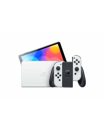Приставка игровая Nintendo Switch OLED, белая