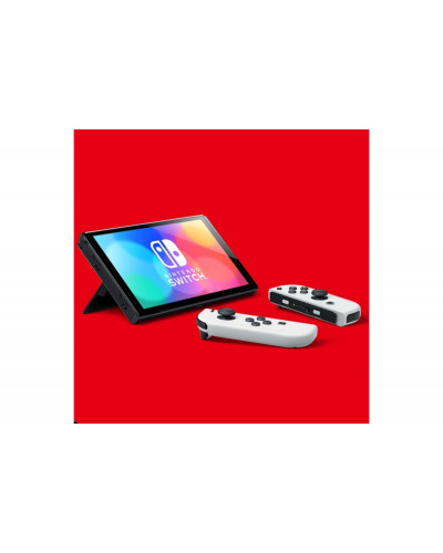 Приставка игровая Nintendo Switch OLED, белая