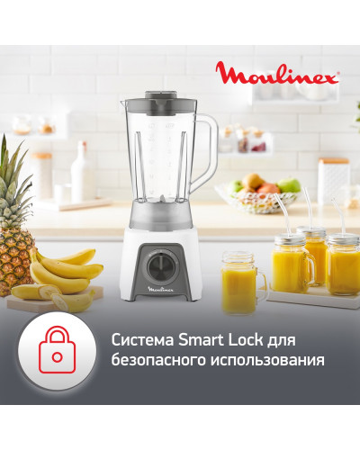 Блендер Moulinex Blendeo + LM2C0110 White