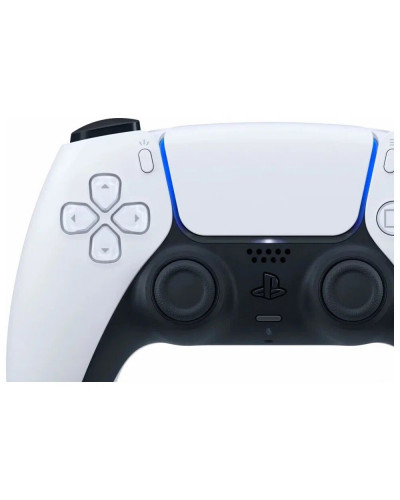 Геймпад беспроводной PlayStation DualSense белый (cfi-zct1w)